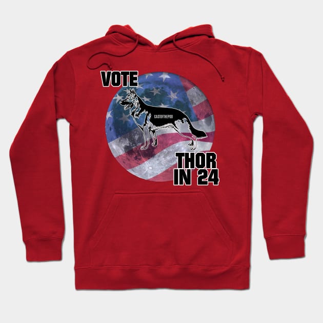 Thor in 24 Hoodie by HybridMediaPro